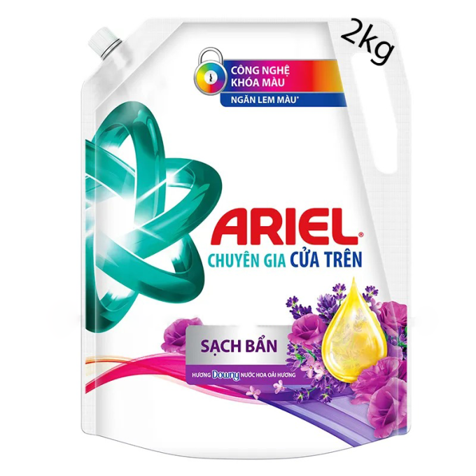 Ariel Top Load Laundry Detergent Liquid Downy Lavender