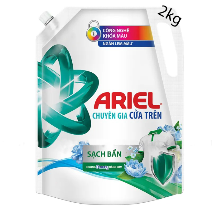 Ariel Top Load Deep Clean Laundry Detergent Liquid Downy Sunrise Fresh