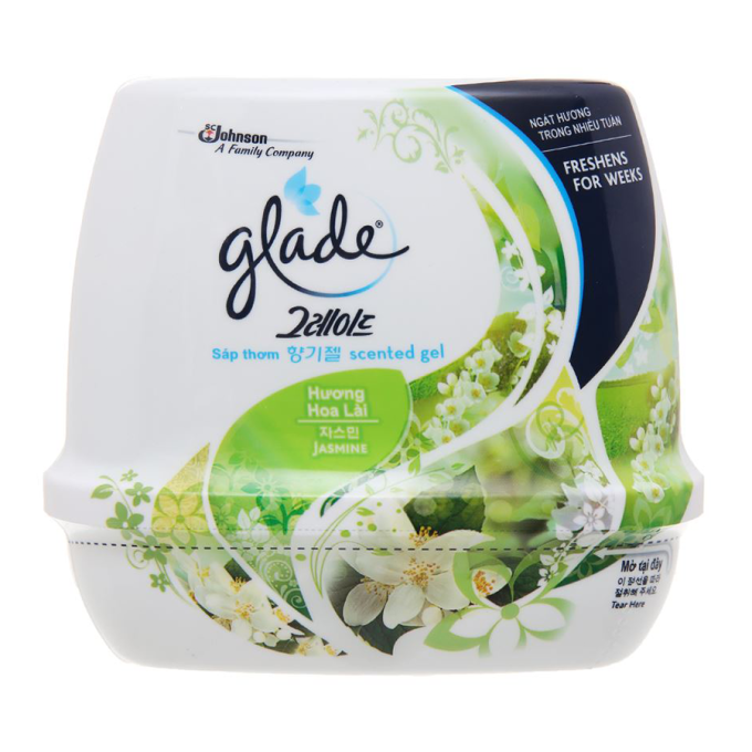 Glade Jasmine Scented Gel 180g