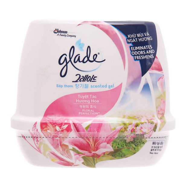 Glade Floral Perfection Scented Gel 180g