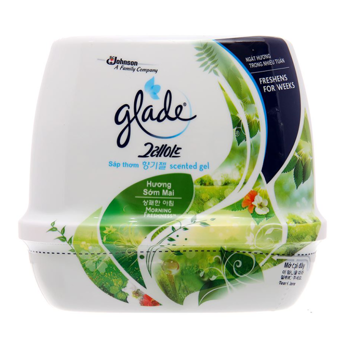 Glade Morning - Freshness Scented Gel 180g