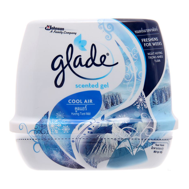 Glade Cool Air Scented Gel 180g