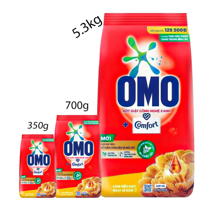 Omo Comfort Essential Oils Detergent Powder