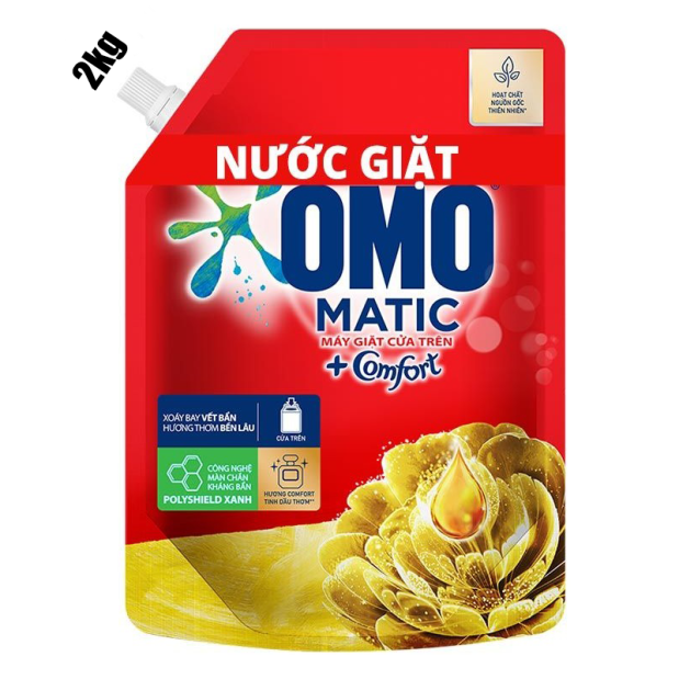 Omo Top Load Laundry Detergent Liquid Comfort Aromatic Essential Oil