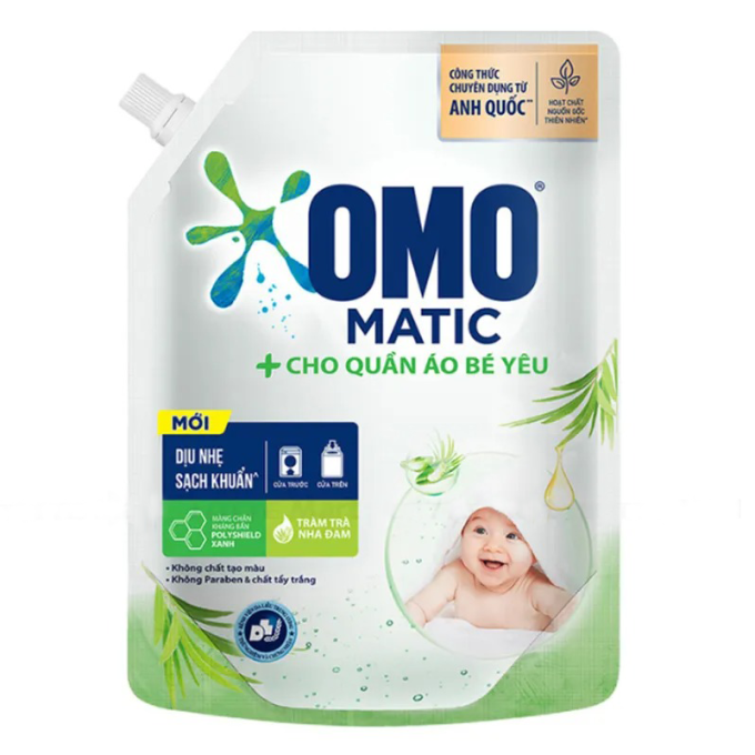 Omo Detergent Liquid Soft & Gentle For Baby
