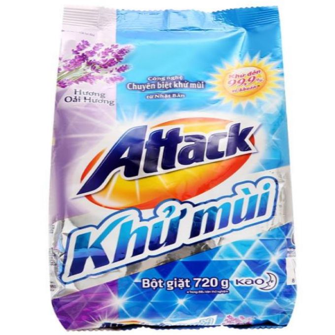 Attack Laundry Detergent With Lavender Scent