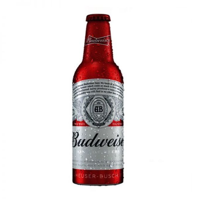 Budweiser Aluminium Beer bottle