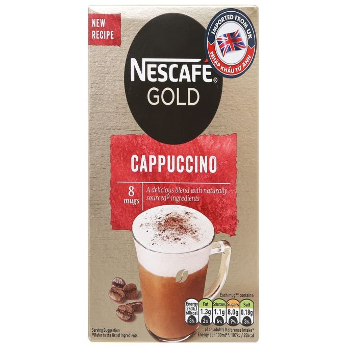 Cappuccino NesCafé Gold Instant Coffee