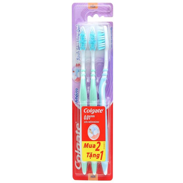 Colgate Slimsoft Deep Clean 2+1 Toothbrush