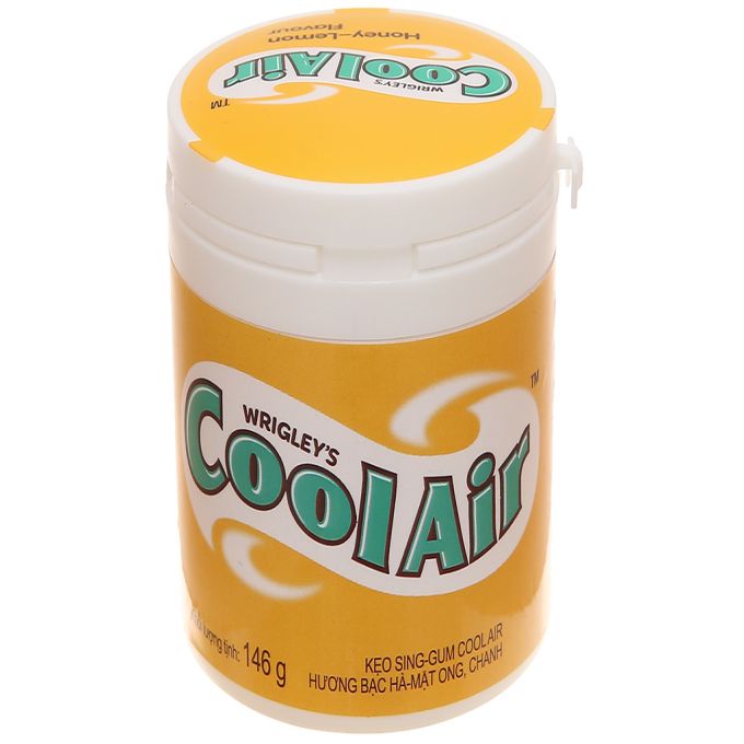 CoolAir Peppermint Honey Lemon Flavor Chewing gum