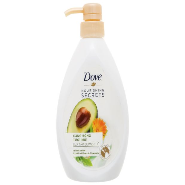 Dove body lotion