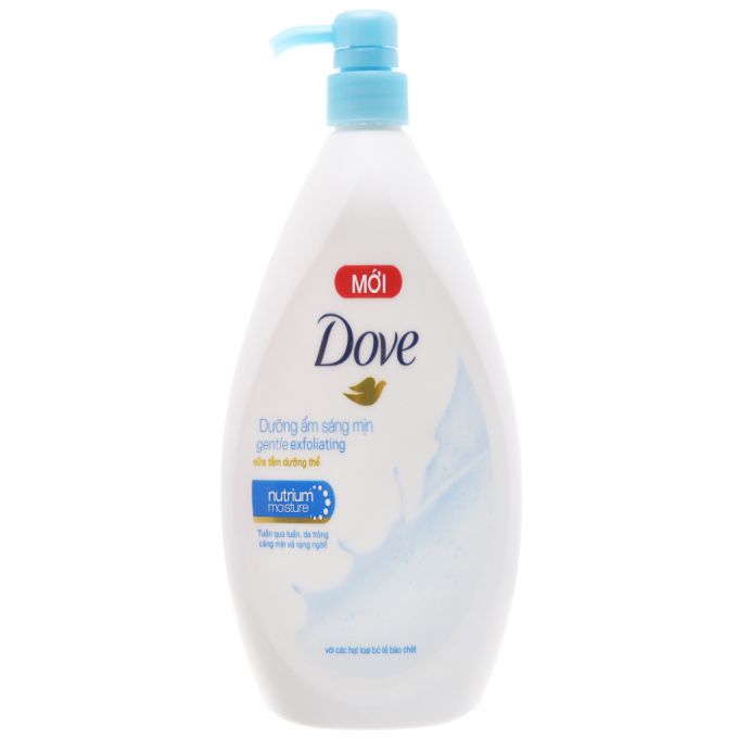 Dove body bath gel moisturizes brightly 527ml