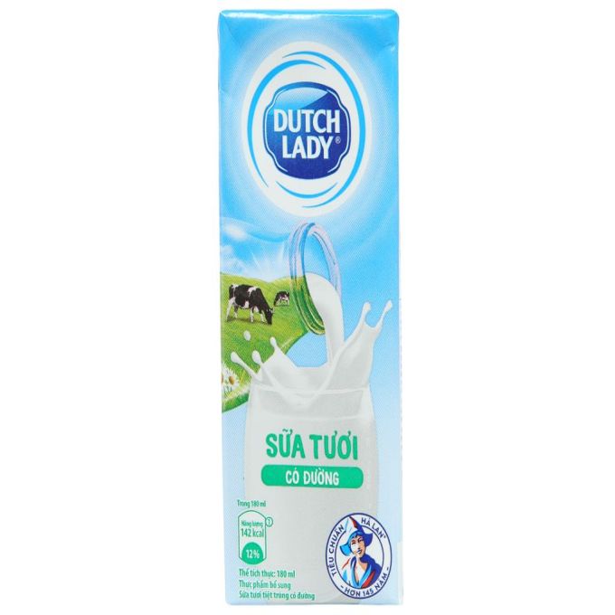 Pasteurized milk with Dutch Lady High Health