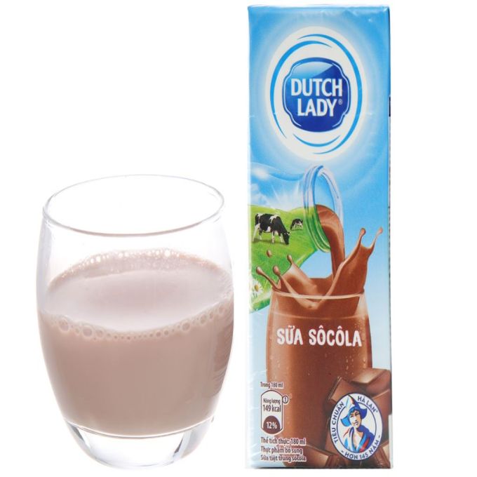 Dutch Lady Chocolate Sterilized Milk