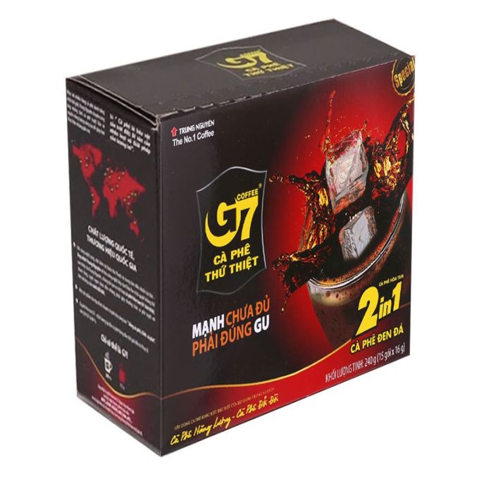 G7 Iced Black Coffee 2 in 1