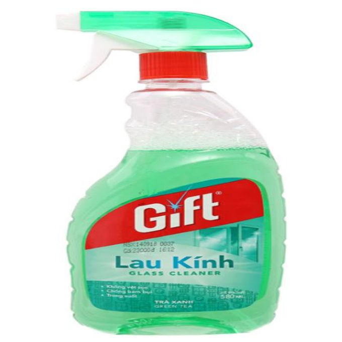 Gift Glass Green Tea cleaner bottle