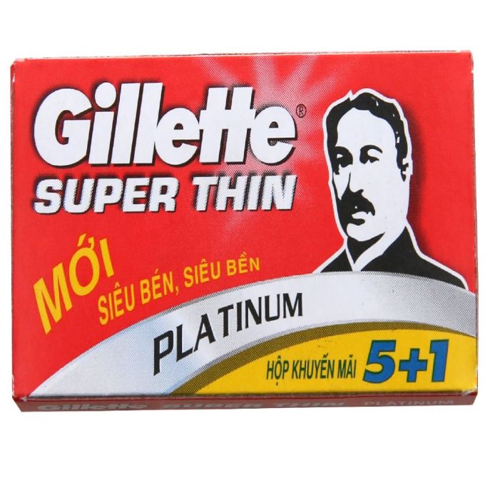 Gillette Super Thin Blue Blade Box 5