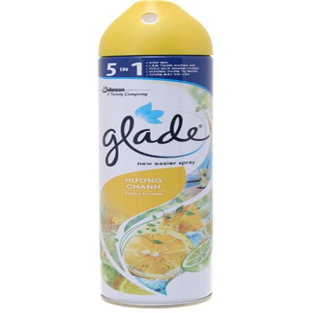 Glade Fresh Lemon Flavor Room Spray Perfume