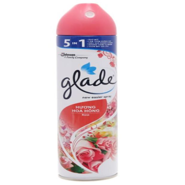 Glade Rose Flavor Room Spray Perfume