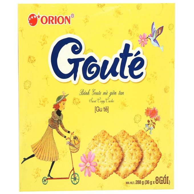 Gouté Sweet Crispy Crackers