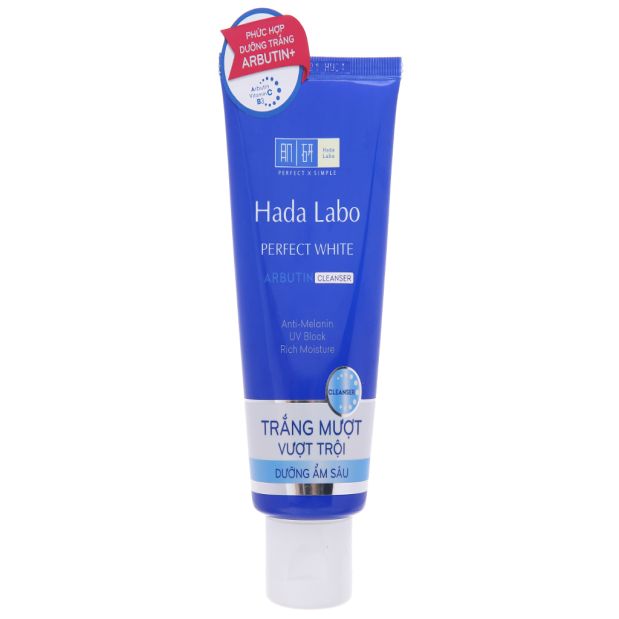 Hada Labo Perfect White whitening cleanser 80g