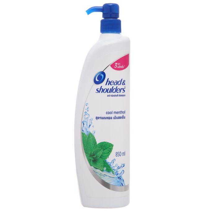 Shampoo Head & Shoulders mint cleaning dandruff 850ml