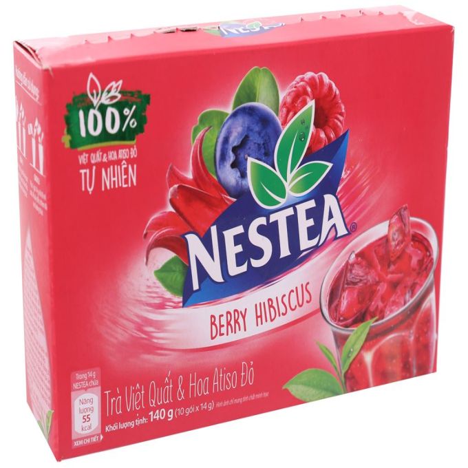 Nestea blueberry and red artichoke tea