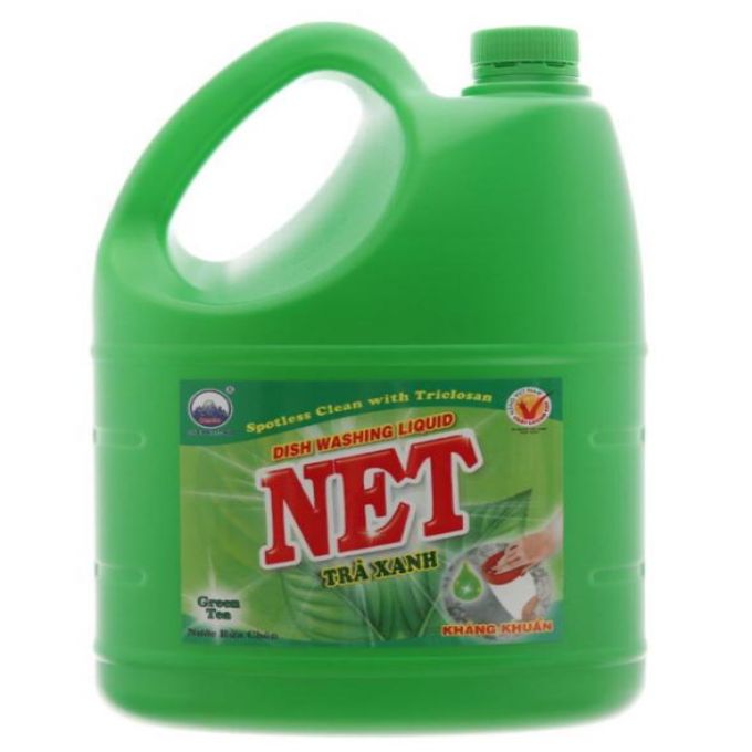 Net Green Tea bottle Dishwashing