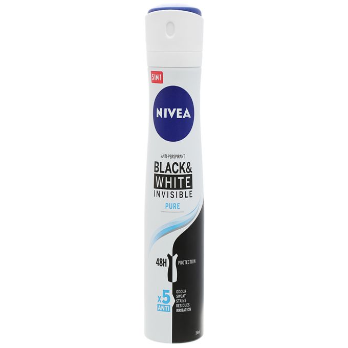 NIVEA Deodorant Spray For Black & White