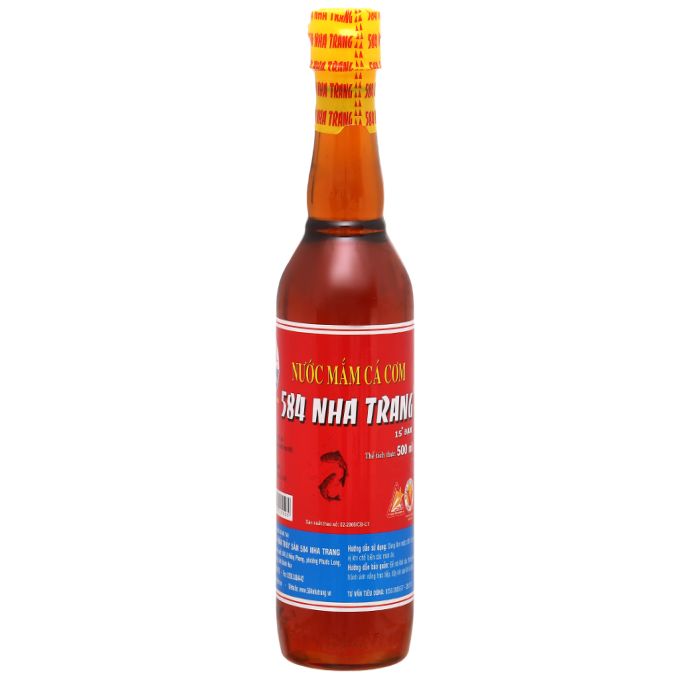 Anchovy fish sauce 584 Nha Trang 15 degrees protein
