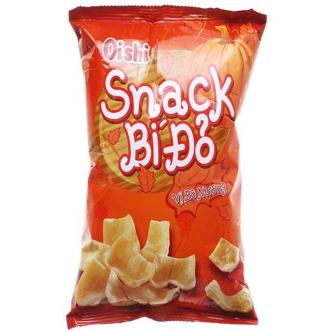 Oishi Snack Squash Beef Grill Flavor