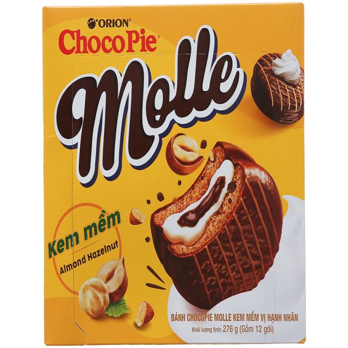 Orion Choco-Pie Molle Almond Hazelnut