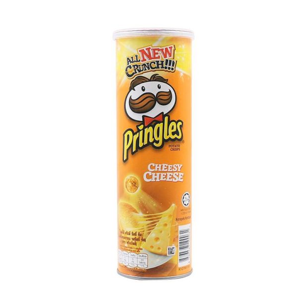 Pringles Potato Crisps Cheesy Cheese Original