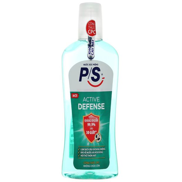 P/S Active Defense Mouthwash 500ml