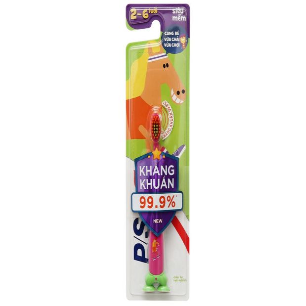 P/S Slimsoft Antimicrobial 2-6 age toothbrush