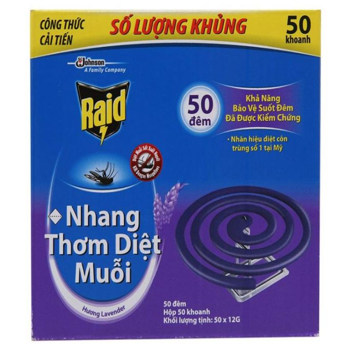 Raid Lavender flavor Mosquito incense