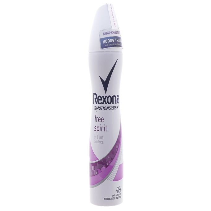 Rexona Free Spirit deodorant spray with herbal scent
