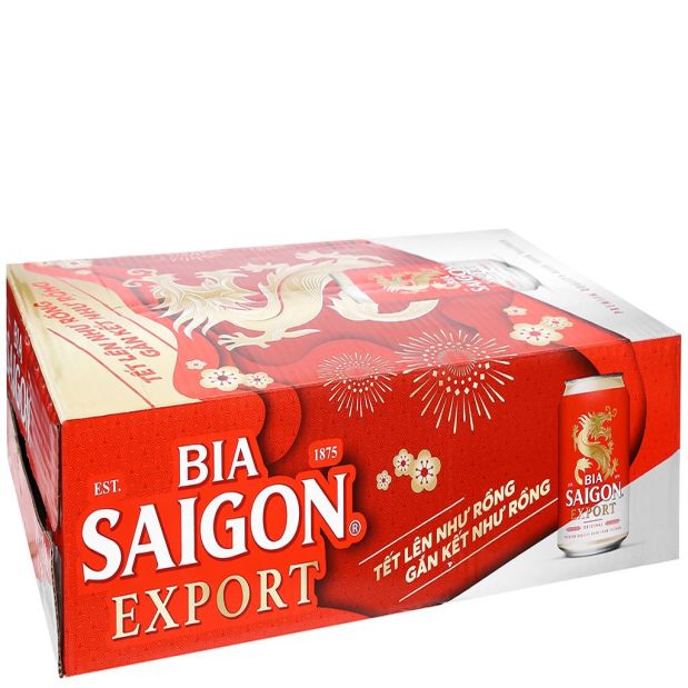 Sài Gòn Export Beer can