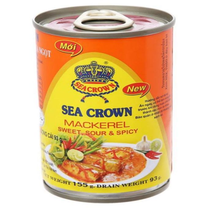 Sea Crown Mackerel Sweet, Sour & Spicy