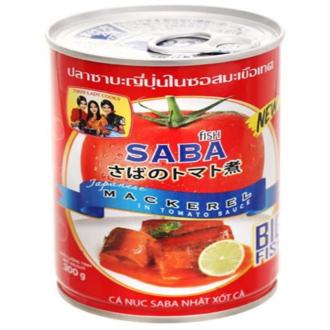 Three Lady Cooks Saba Japan Mackerel in Tomato Sauces
