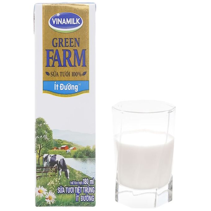 Vinamilk low-sugar fresh milk